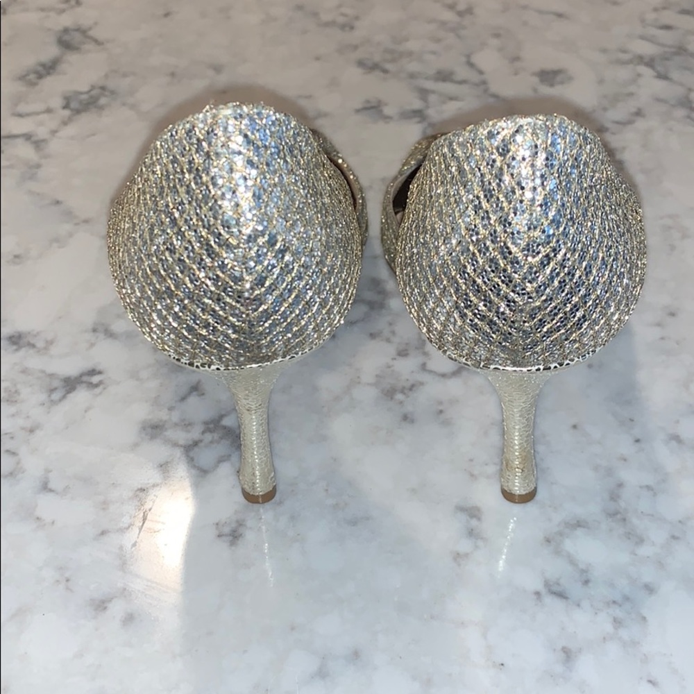 Jimmy Choo Glittered d’Orsay Pumps - Picture 5 of 7